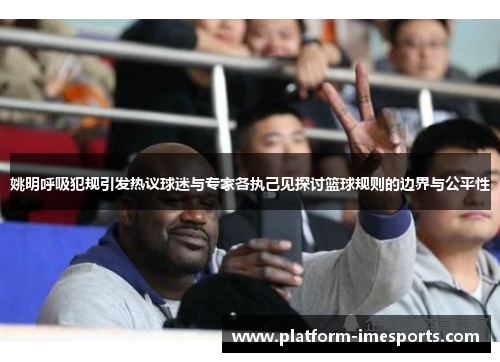 姚明呼吸犯规引发热议球迷与专家各执己见探讨篮球规则的边界与公平性