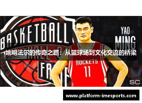 姚明法尔的传奇之路：从篮球场到文化交流的桥梁